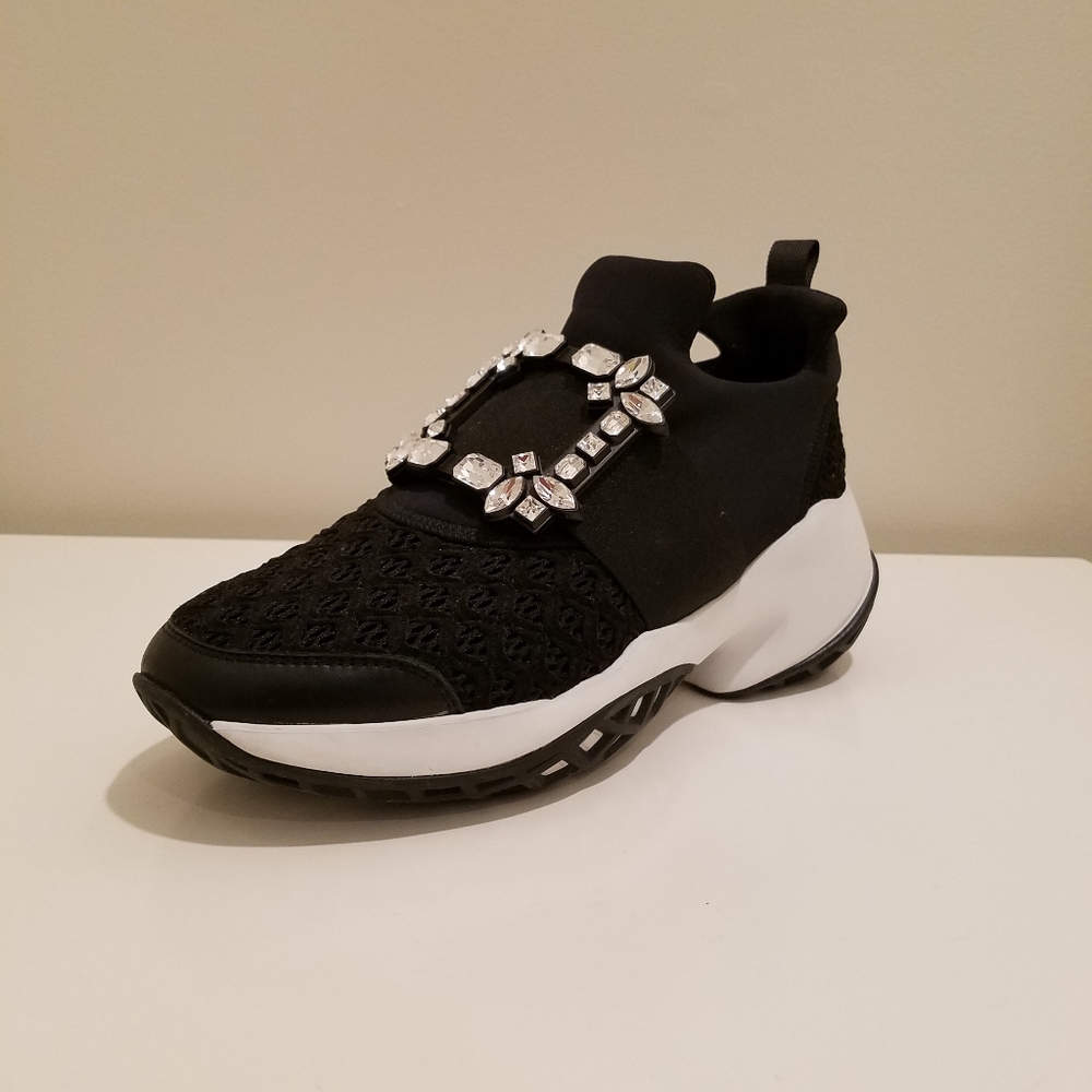 Roger Vivier "Strass Buckle" Sneaker